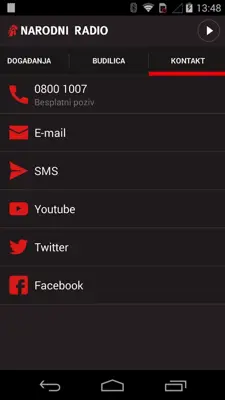 Narodni radio android App screenshot 0