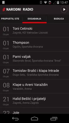 Narodni radio android App screenshot 3